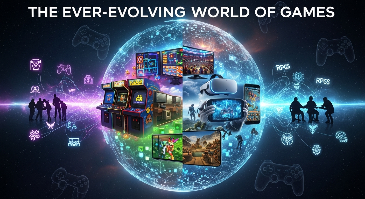 The World of Games: From Ancient Play to Digital Realms